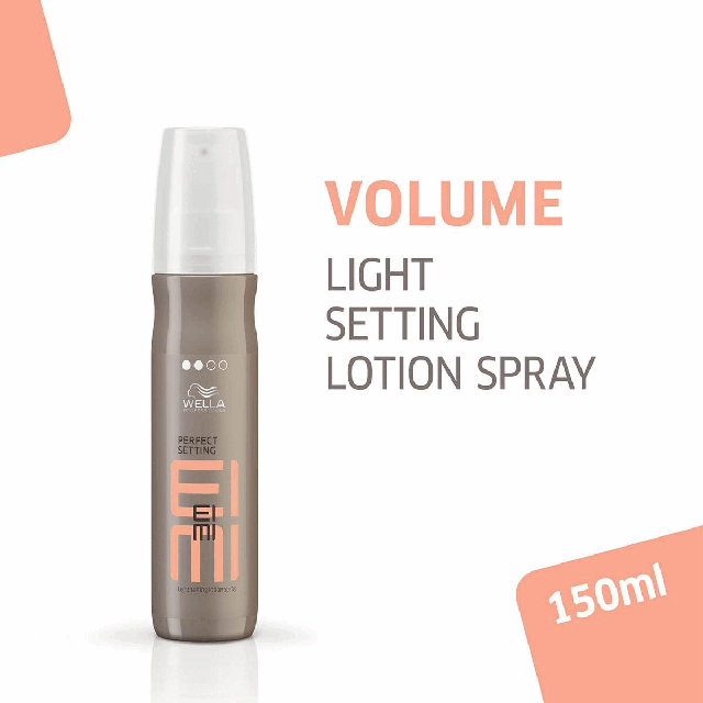 volume light setting lotion spray. volumised shiny hair. adds volume and natural shine. fruity orchard scent. partner reccoemndation sold seperately. Discover other products