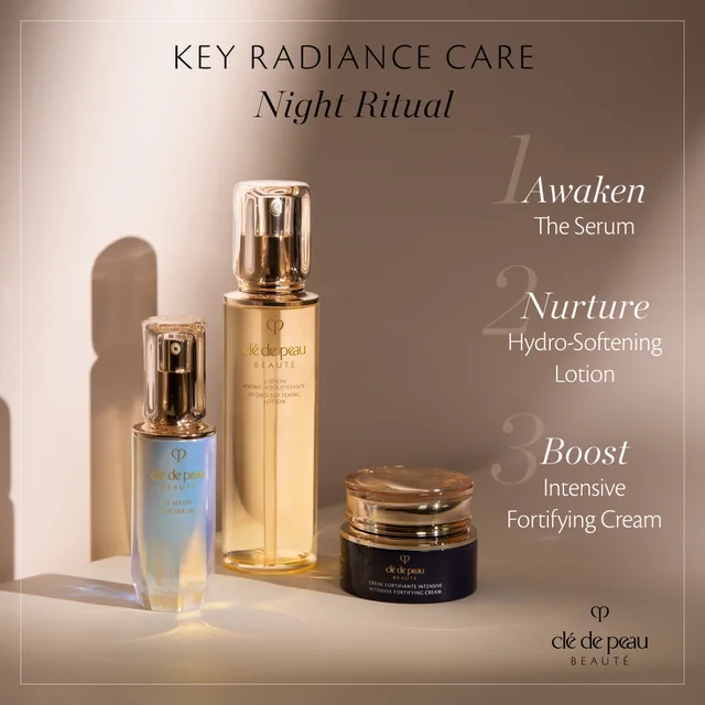 Key Radiance care night ritual