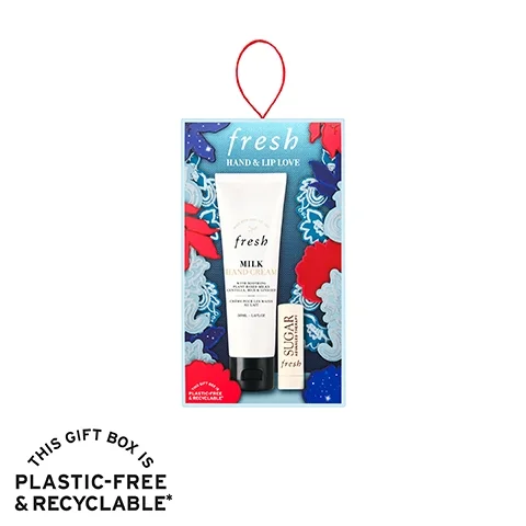 This gift box is plastic-free & recylable.