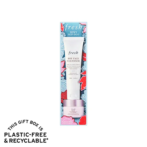 this gift box is plastic free and recyclable