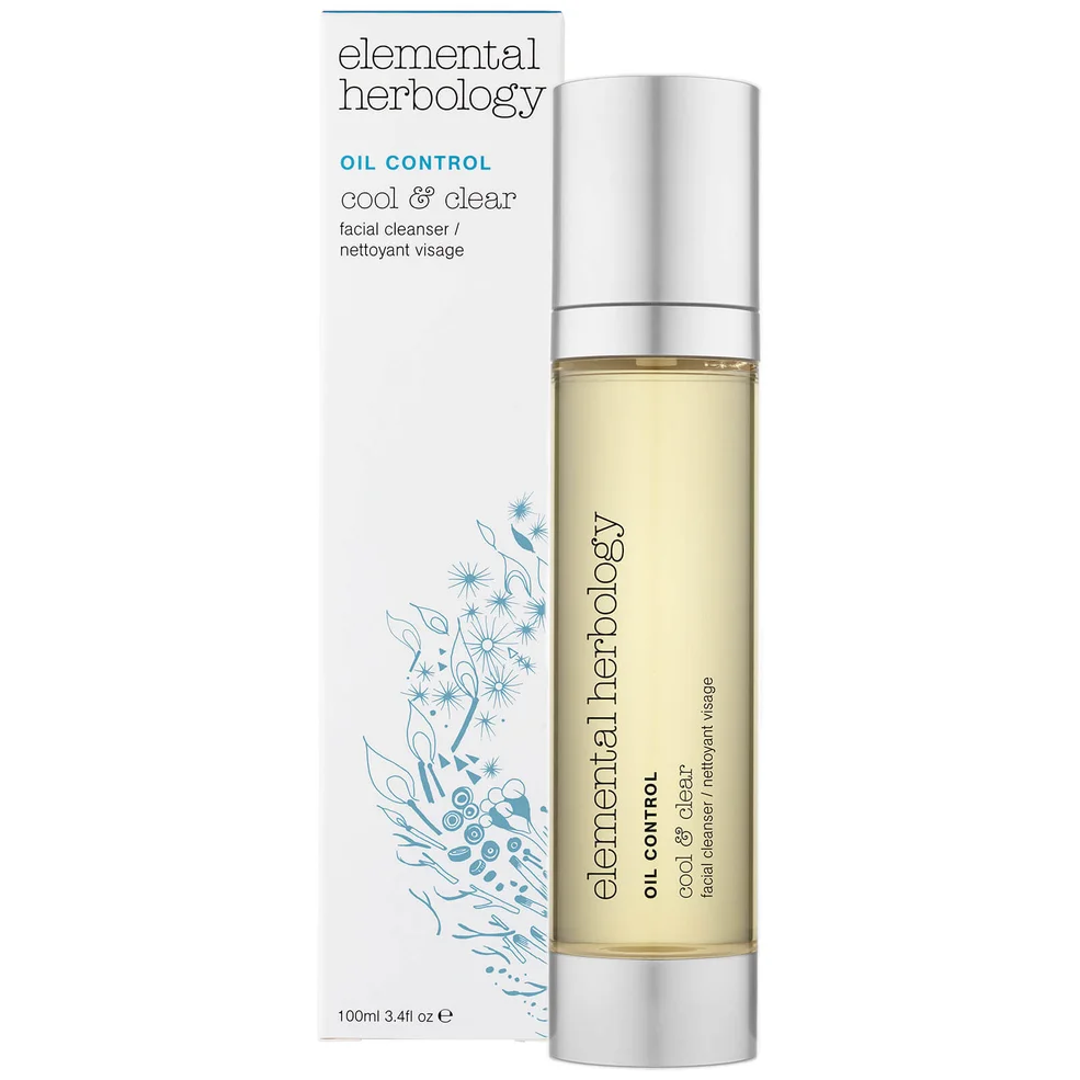 Elemental Herbology Cool & Clear Facial Cleanser 100ml Image 1