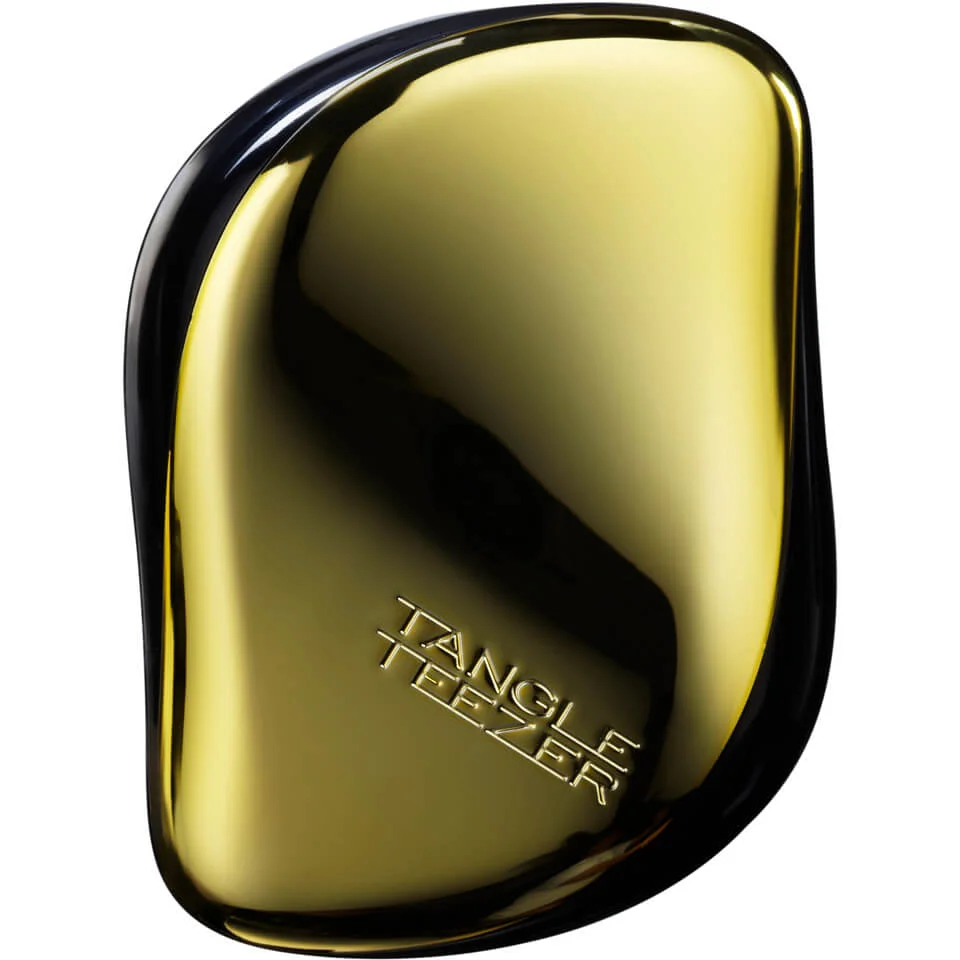 Tangle Teezer Compact Styler Hairbrush - Gold Rush Image 1