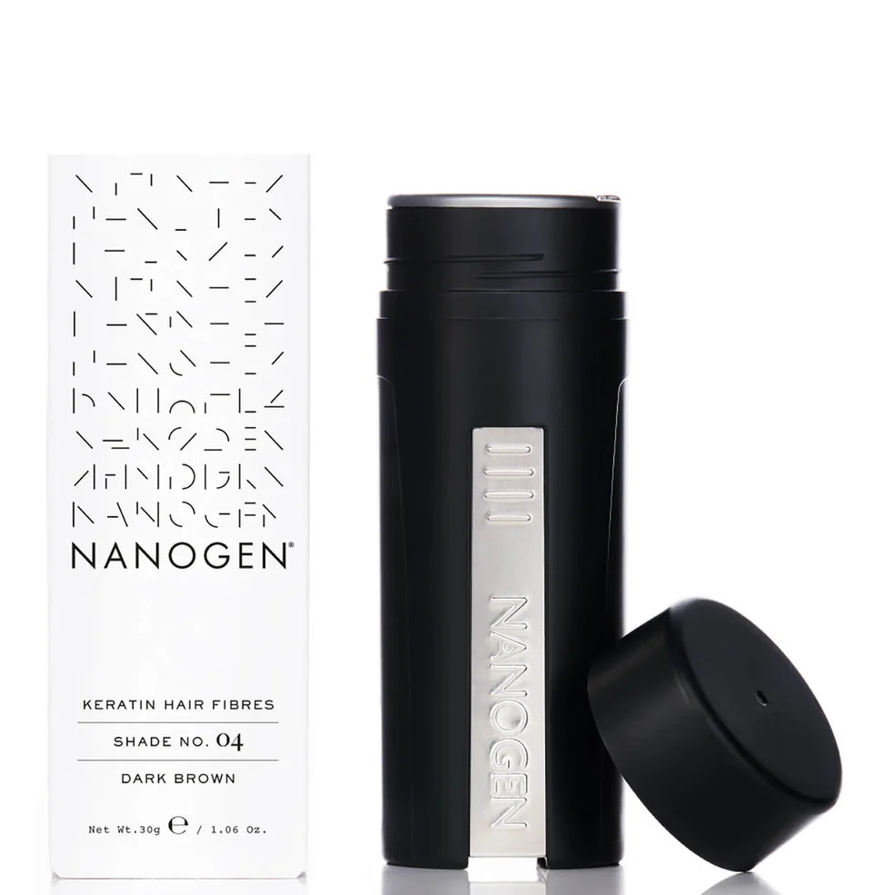 Nanogen Hair Thickening Fibres Dark Brown (30g) Image 1