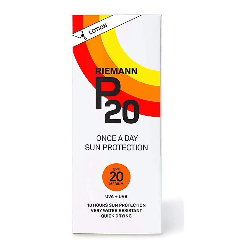 Riemann P20 Once A Day Sun Protection Lotion SPF20 200ml Image 1