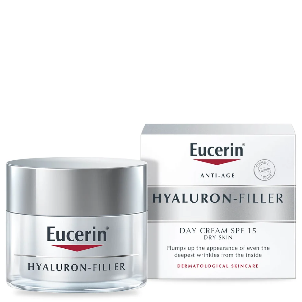 Eucerin® Anti-Age Hyaluron-Filler Day Cream for Dry Skin SPF15 + UVA Protection (50ml) Image 1