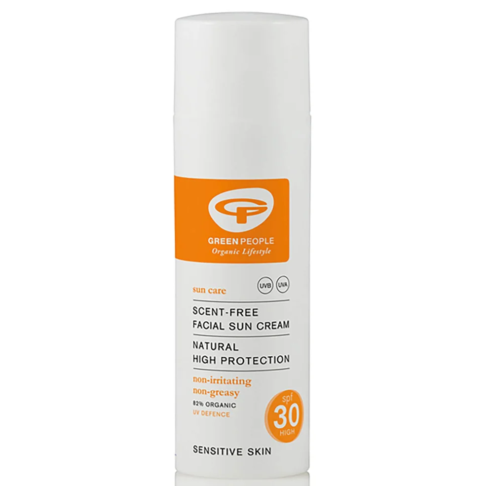 Green People Facial Sun Cream SPF30 (50ml) Image 1