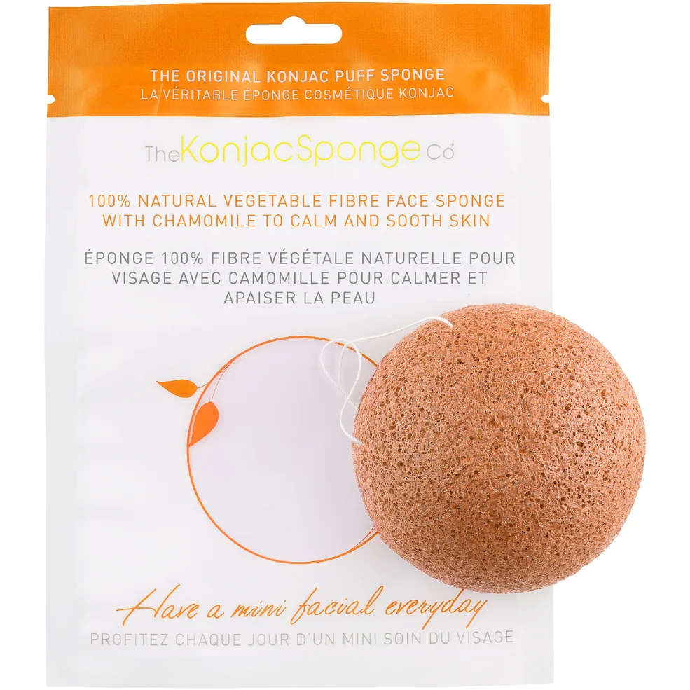 The Konjac Sponge Company Facial Puff Sponge with Chamomile Image 1