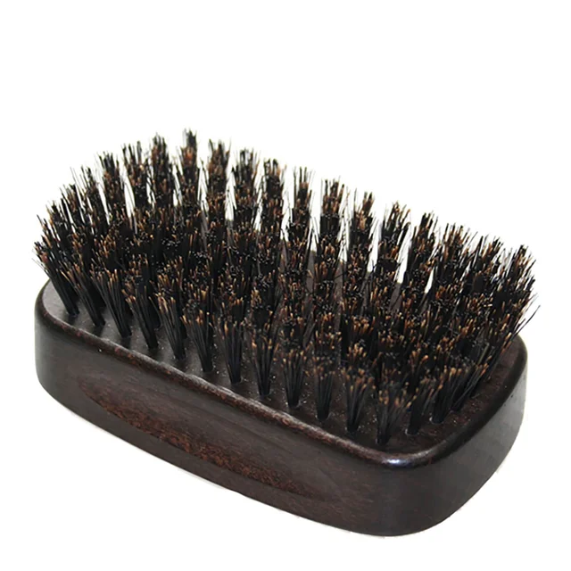 Denman Jack Dean Military Brush - Beechwood