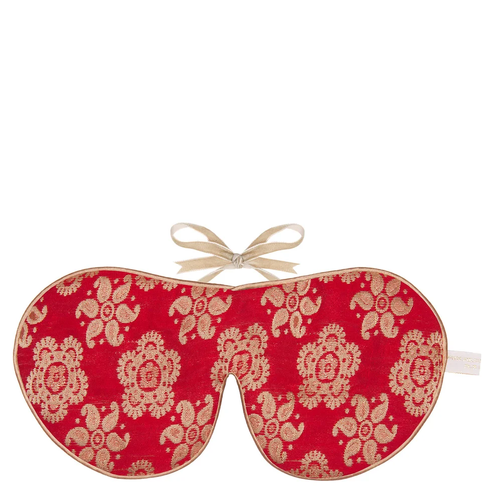Holistic Silk Eye Mask Slipper Gift Set - Scarlet - S Image 1