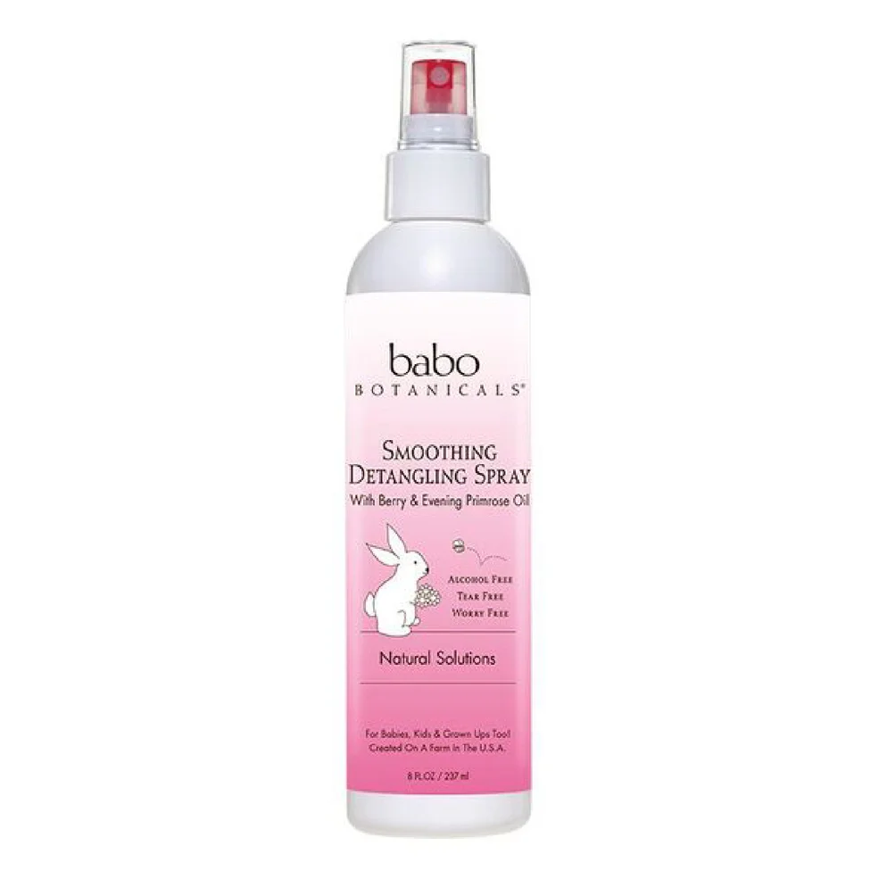 Babo Botanicals Smoothing Detangling Spray - Berry & Primrose Image 1