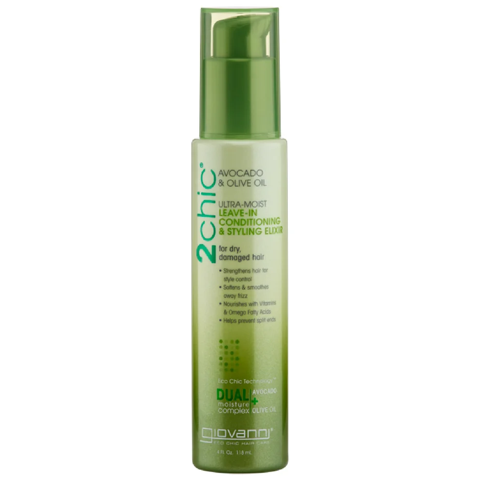 Giovanni Ultra-Moist Leave In Conditioner & Styling Elixir 118ml Image 1