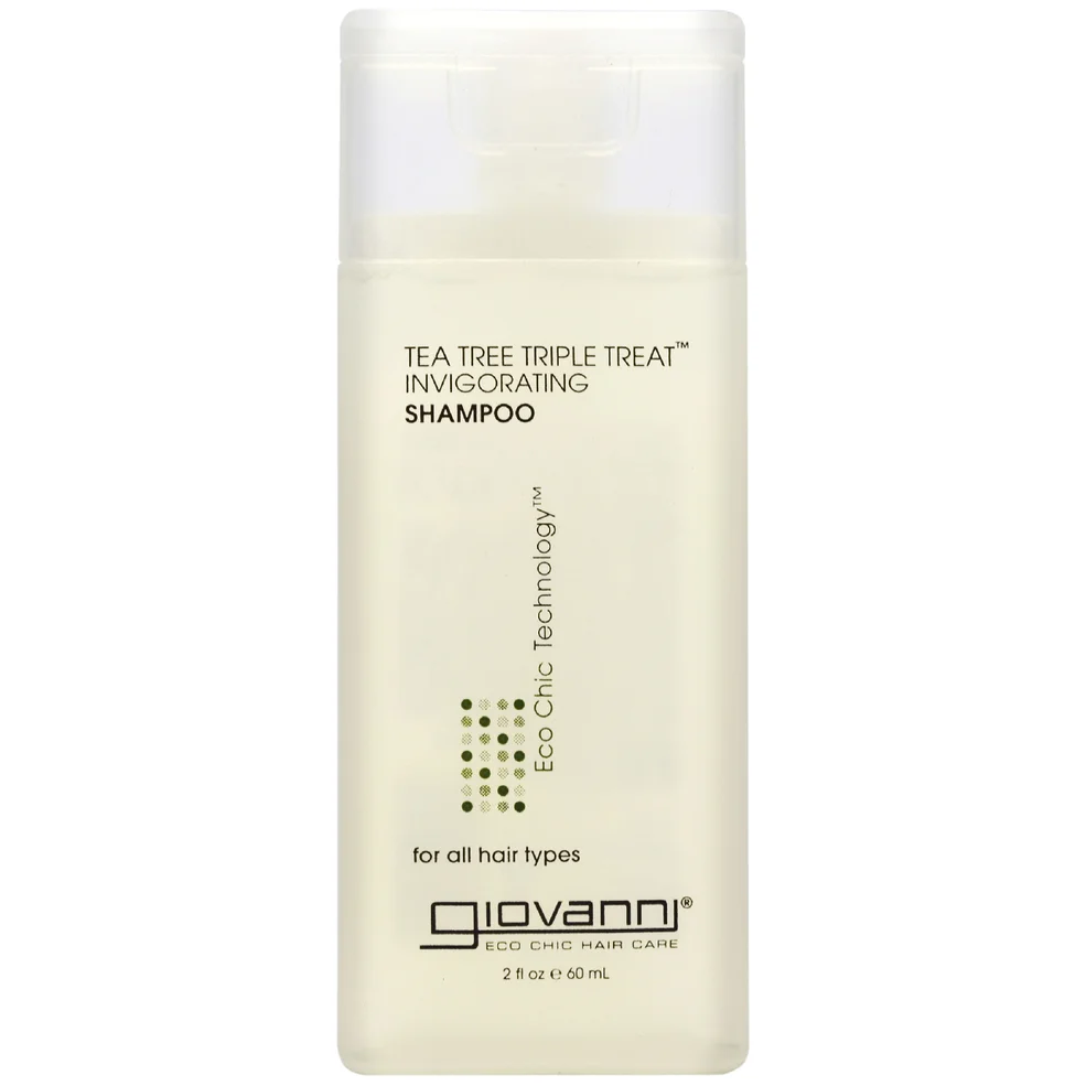 Giovanni Tea Tree Triple Treat Shampoo 60ml Image 1