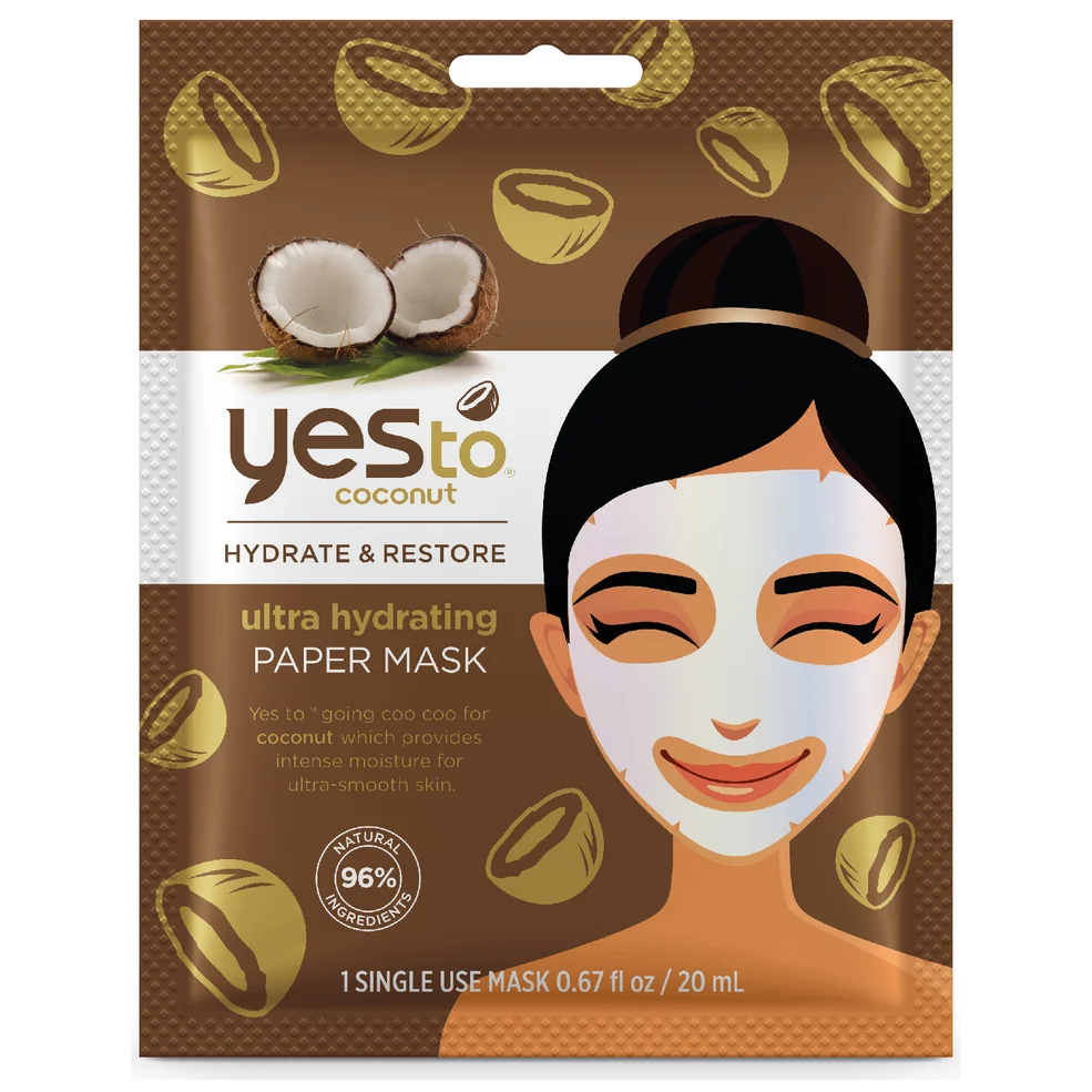 yes to Coconut Ultra Hydrating Paper Mask Image 1