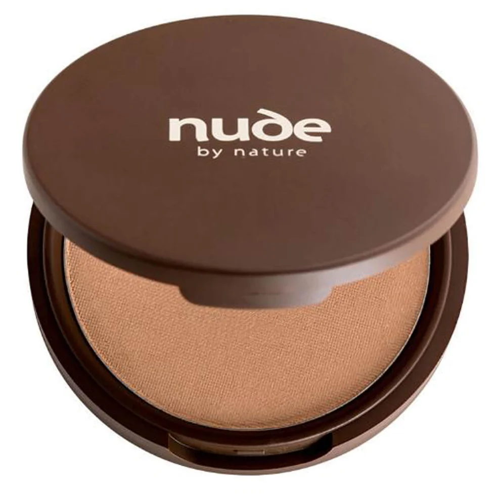 nude by nature Pressed Mineral Cover Foundation - Medium 10g Image 1