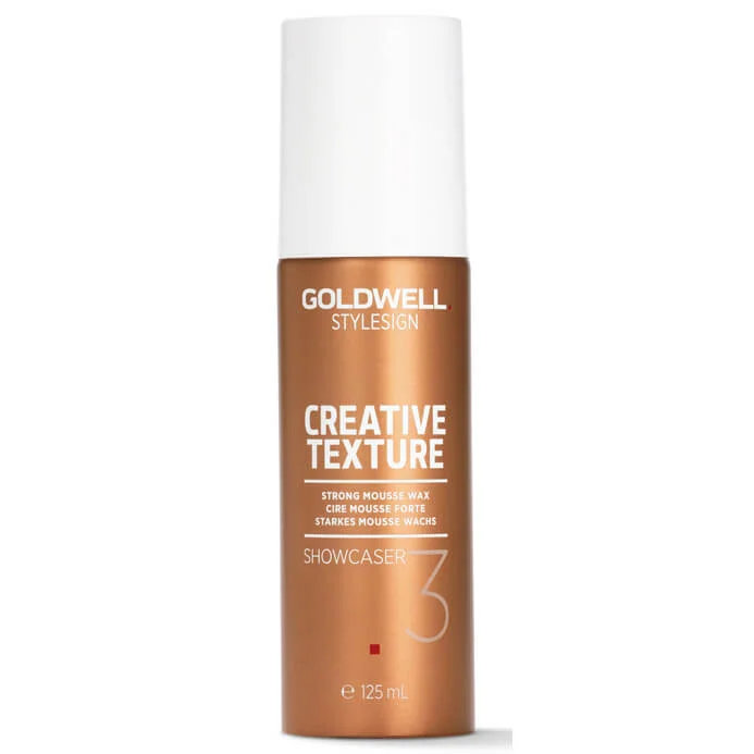 Goldwell StyleSign Creative Texture Showcaser Strong Mousse Wax 125ml Image 1
