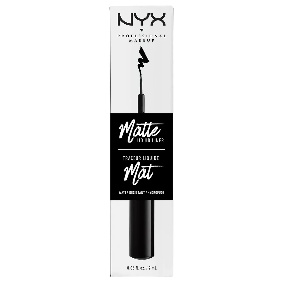 NYX Professional Makeup Matte Liquid Liner - Black Image 1
