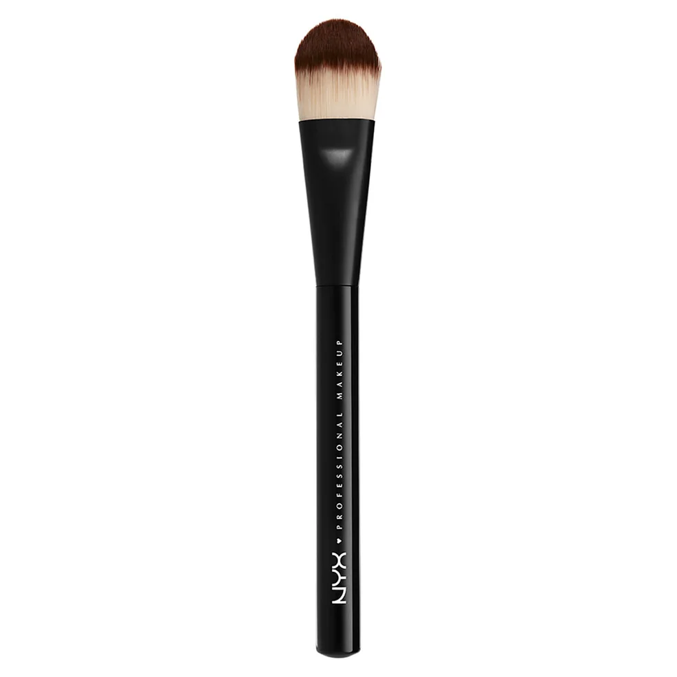 NYX Professional Makeup Pro Flat Foundation Brush Image 1