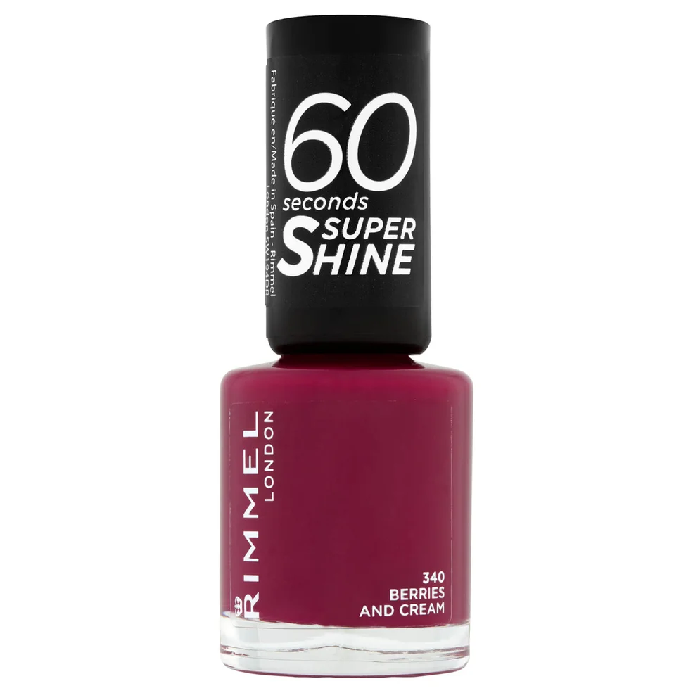 Rimmel 60 Seconds Super Shine Nail Polish 8ml (Various Shades) Image 1