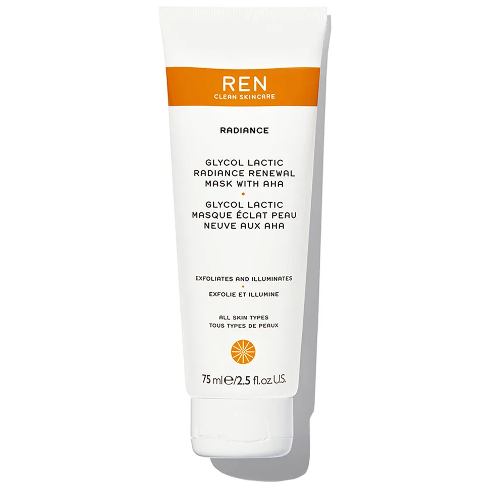 REN Supersize Glycol Lactic Radiance Renewal Mask 75ml Image 1
