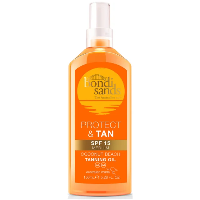 Bondi Sands Protect and Tan SPF15 Tanning Oil 150ml