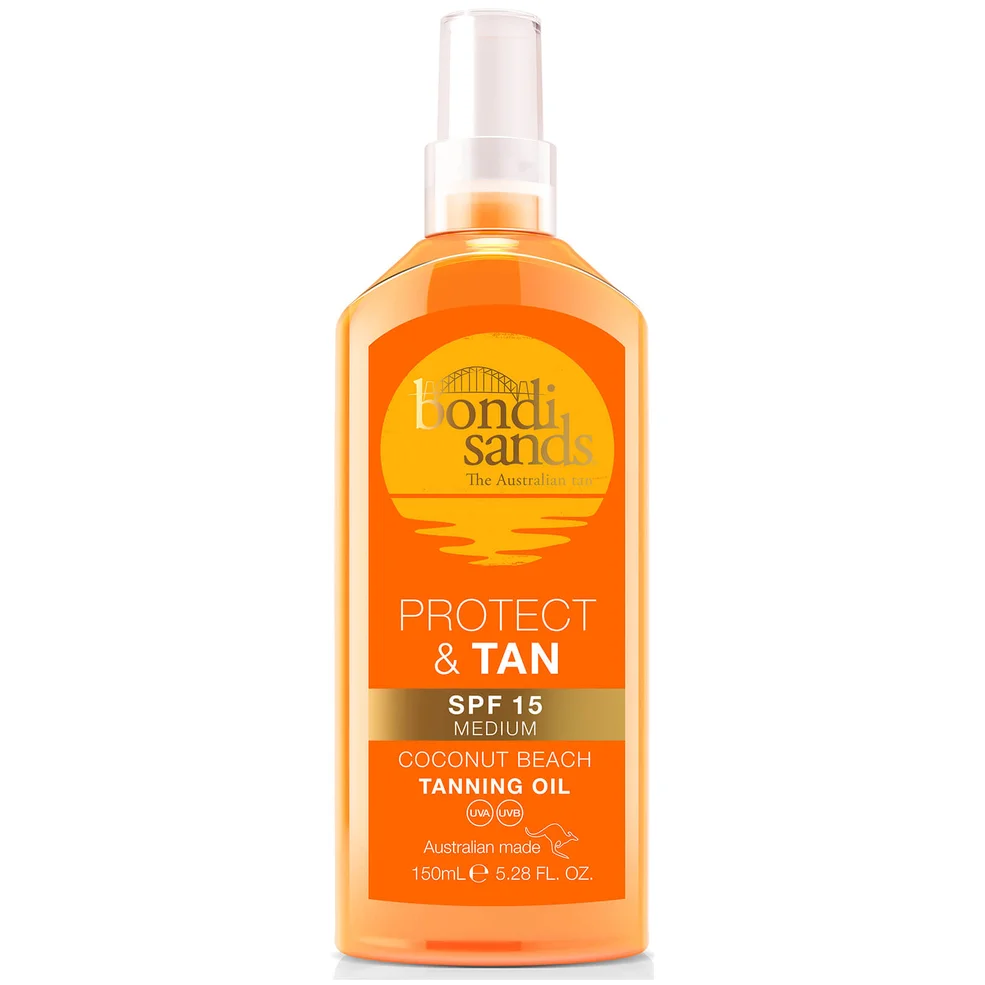 Bondi Sands Protect and Tan SPF15 Tanning Oil 150ml Image 1