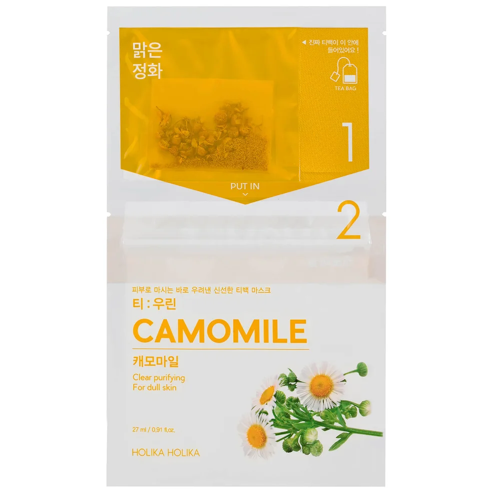 Holika Holika Instantly Brewing Tea Bag Mask - Camomile Image 1