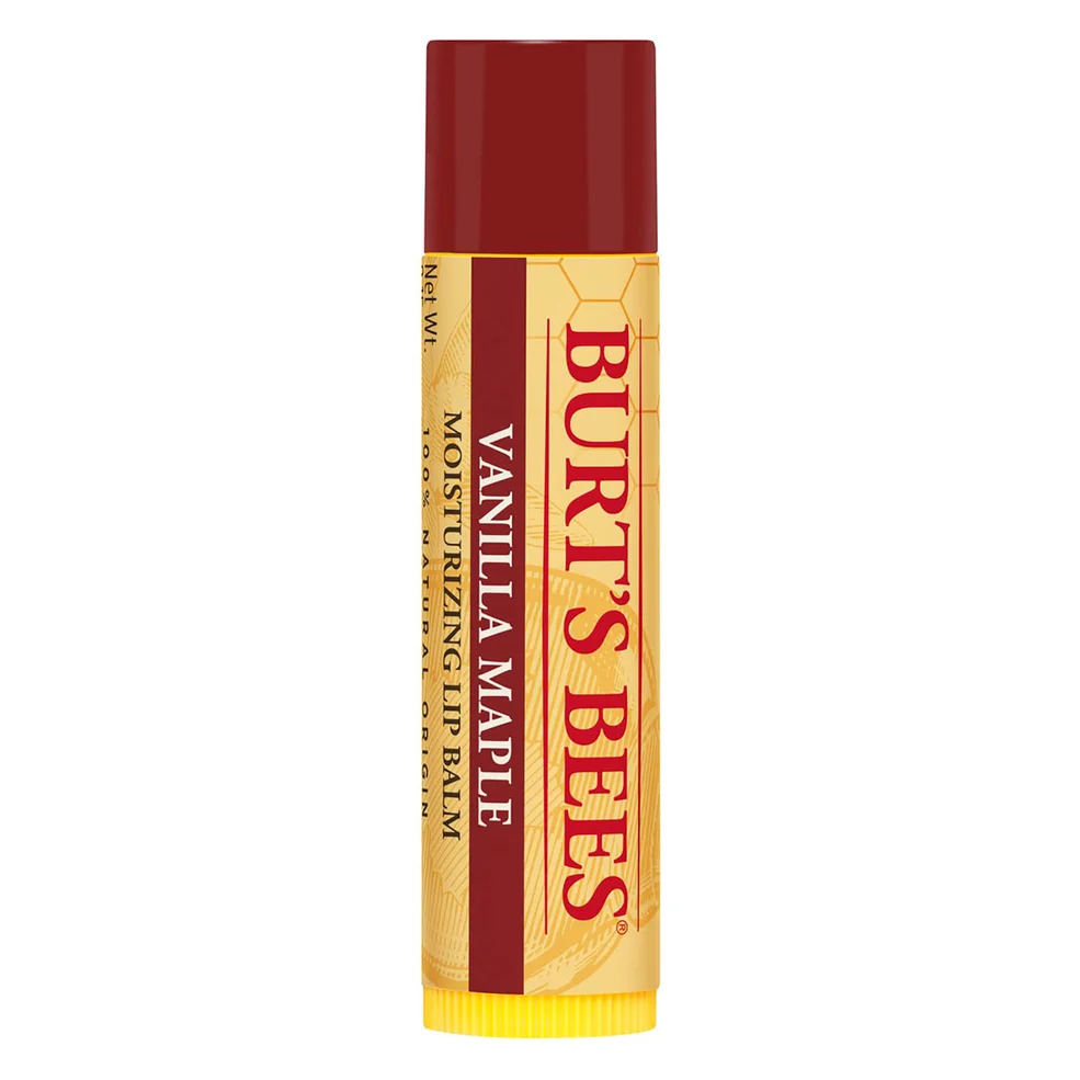 Burt's Bees 100% Natural Origin Moisturising Lip Balm 4.25g - Vanilla Maple Image 1