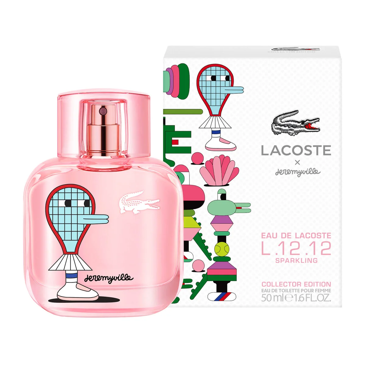 LACOSTE Pour Elle Sparkling x Jeremyville Eau de Toilette