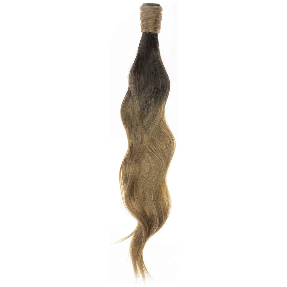 Easilocks x Jordyn Woods Ponytail - Medium Brown Ombre | LOOKFANTASTIC