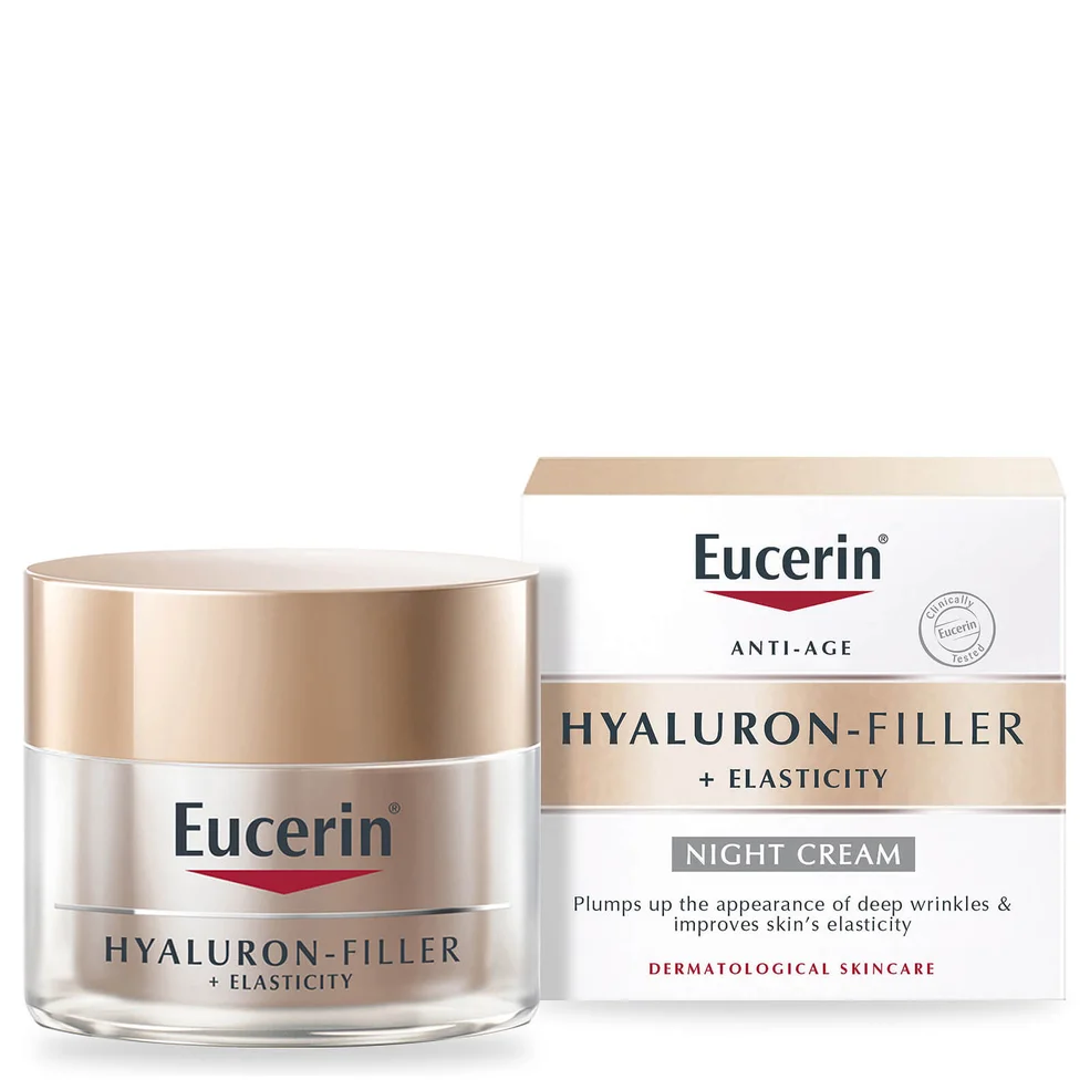 Eucerin Hyaluron-Filler + Elasticity Night Cream 50ml Image 1