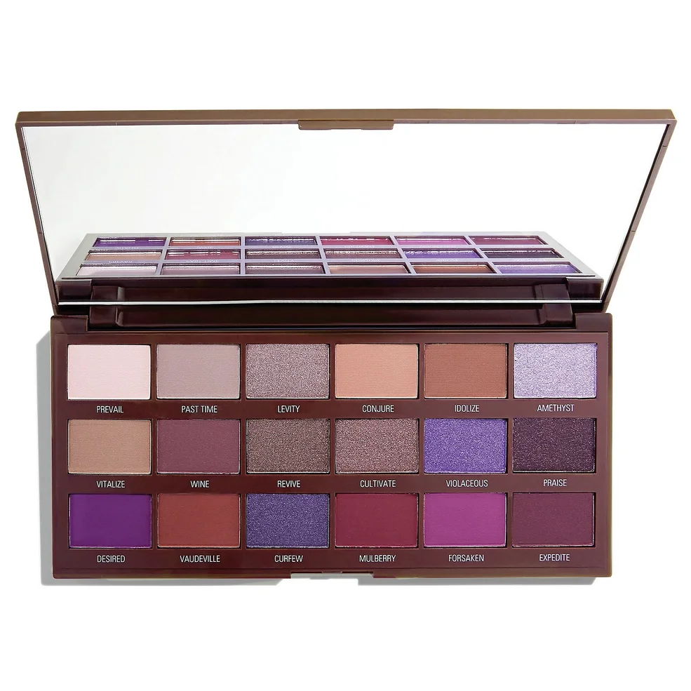 Revolution Chocolate Eye Shadow Palette - Violet Image 1