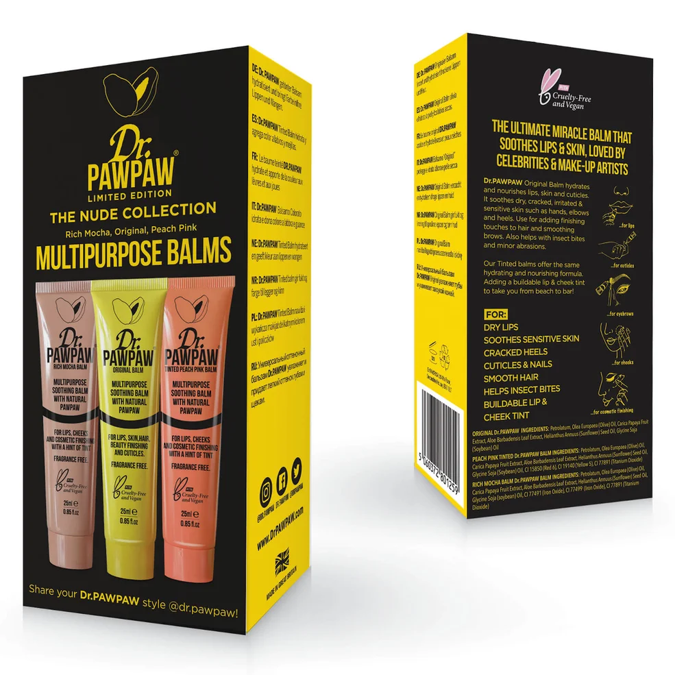 Dr. PAWPAW Nude Trio Set Image 1