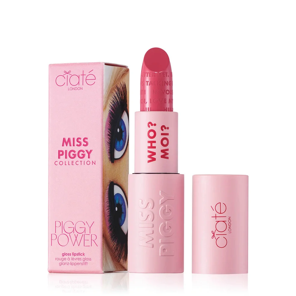Ciaté London x Miss Piggy Piggy Power Lipstick 3.5ml Image 1