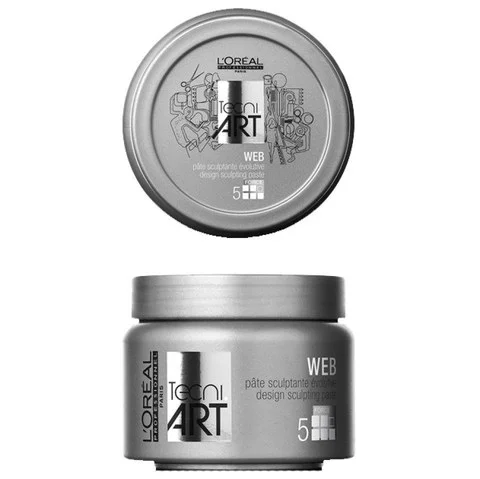 L'Oréal Professionnel Tecni.ART Web Design Hair Styling Paste 150ml Image 1
