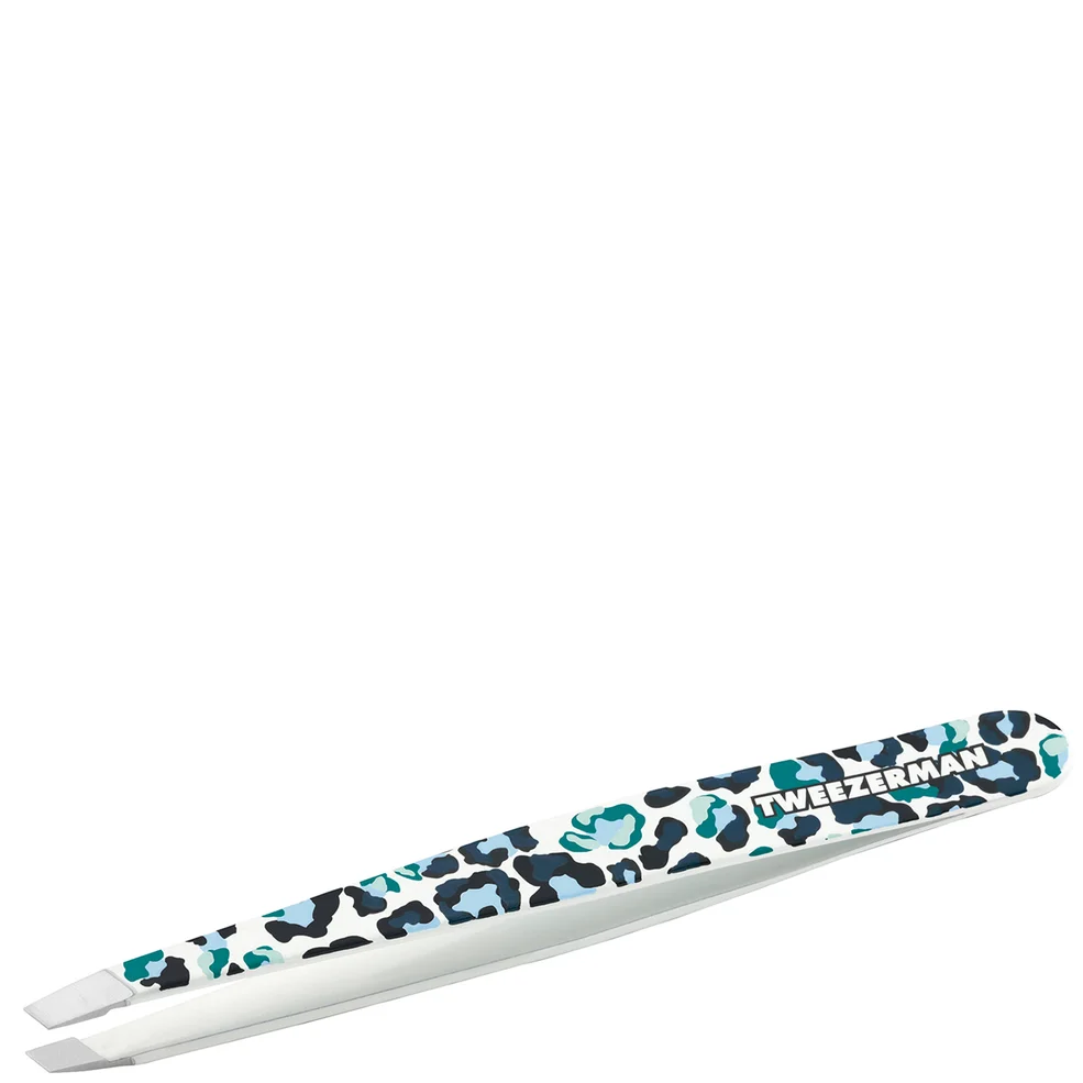 Tweezerman Slant Tweezer - Leopard Print Image 1