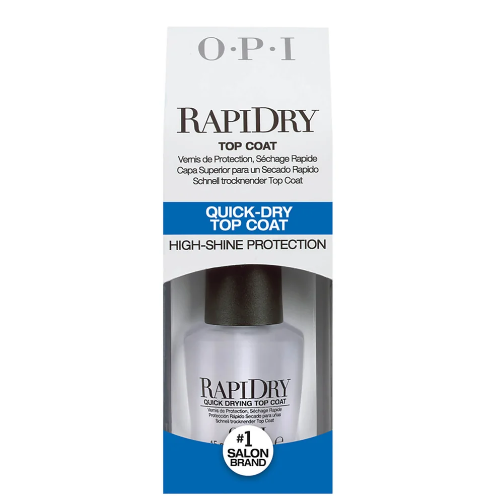 OPI RapiDry Nail Polish Fast Drying Top Coat 15ml Image 1
