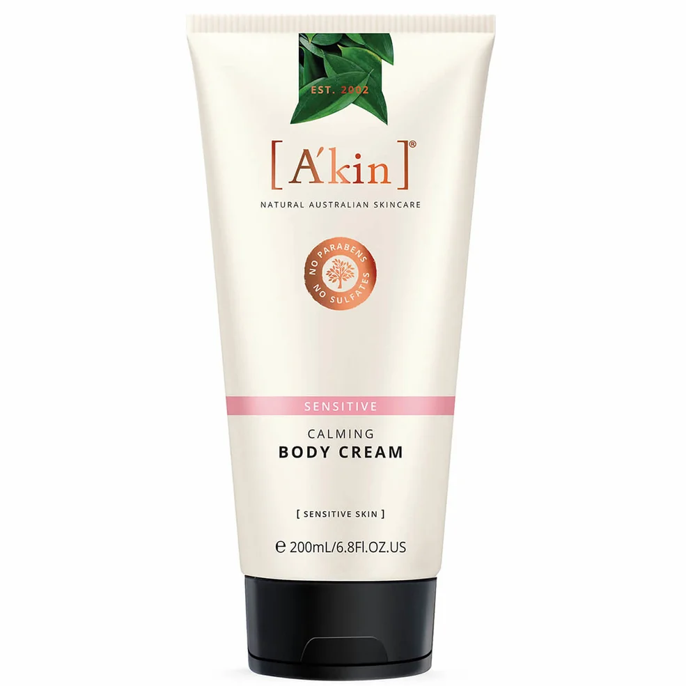 A'kin Replenishing Body Moisturiser 200ml - Unscented Image 1