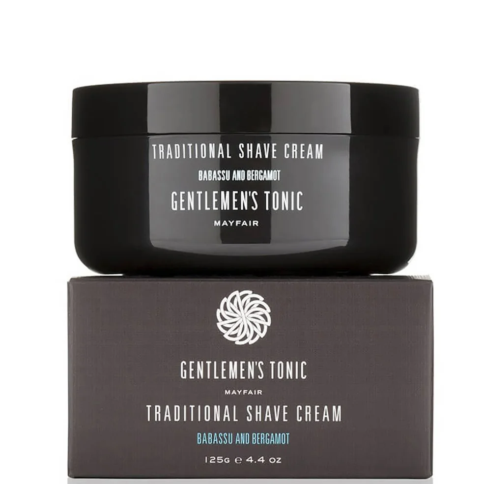 Gentlemen's Tonic Traditional Shave Cream (125g) Image 1