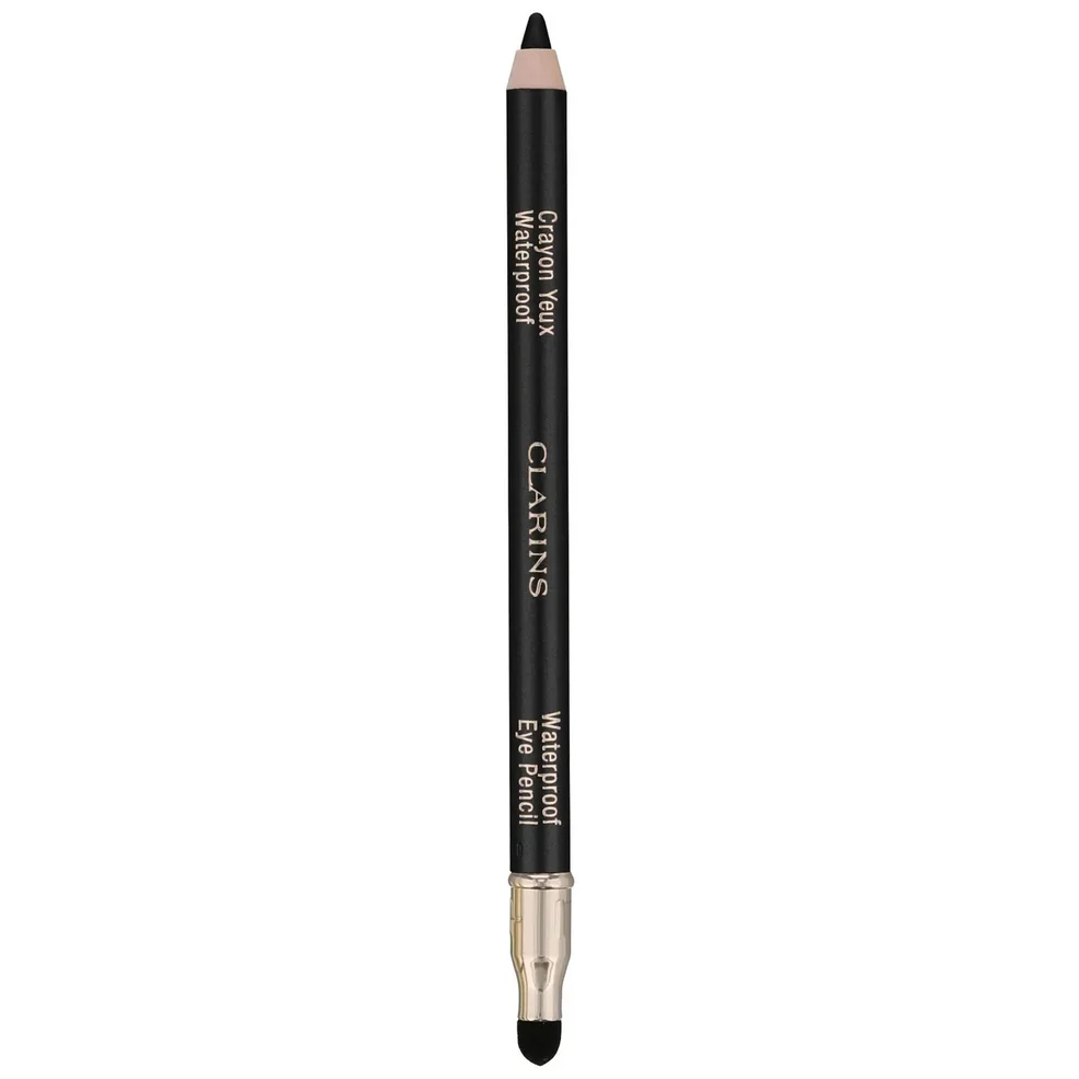 Clarins Waterproof Eye Liner Pencil - 01 Black Image 1