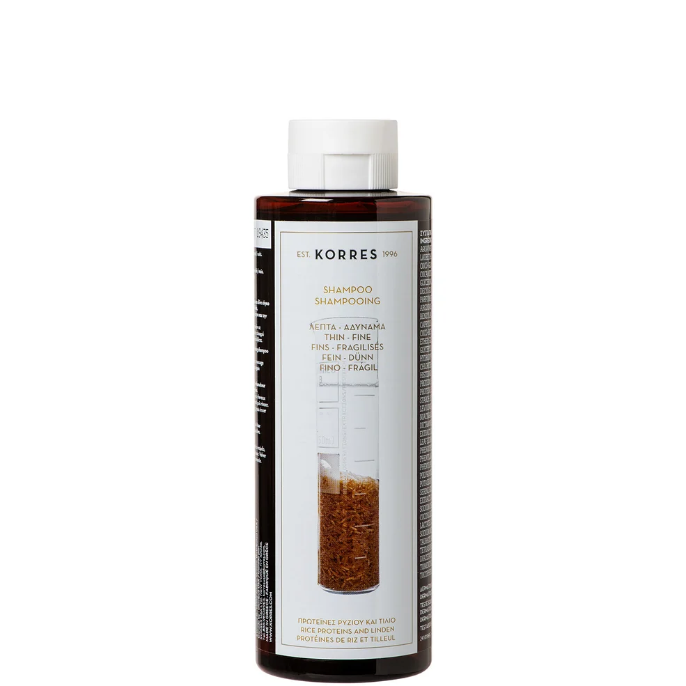 KORRES Rice Proteins & Linden Shampoo 250ml Image 1