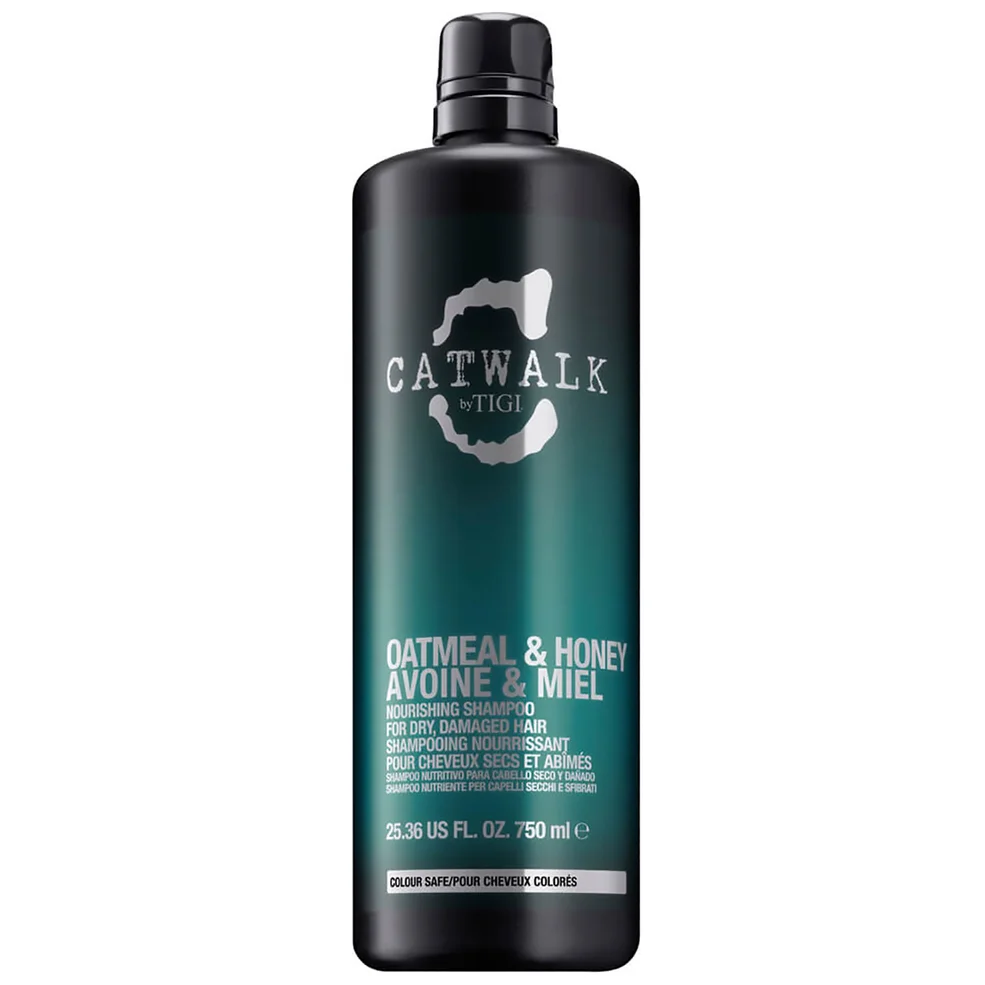 TIGI Catwalk Oatmeal & Honey Nourishing Shampoo (750ml) Image 1
