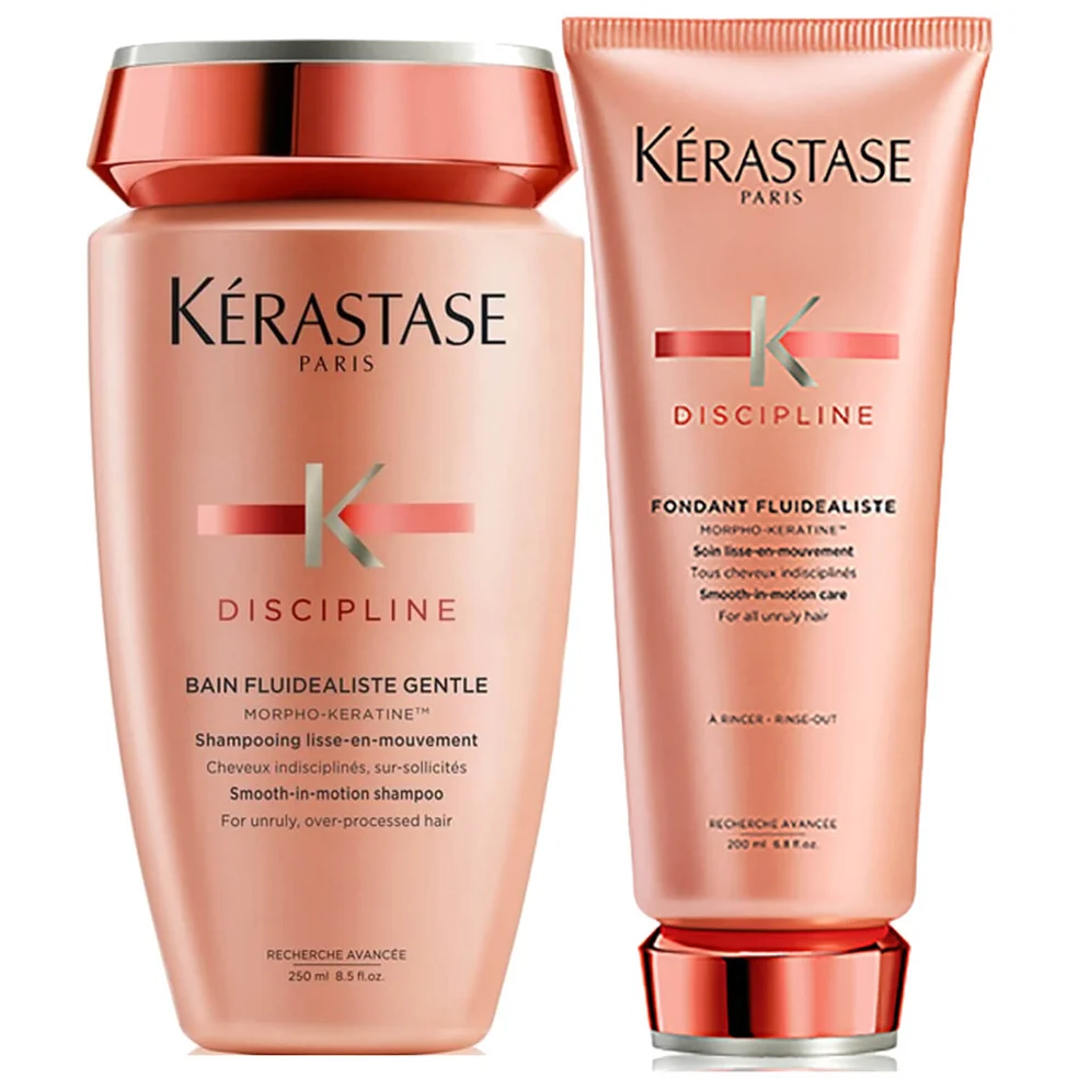 Kerastase Conditioner Discipline Bain Fluidealiste Gentle (250ml) and Fondant Fluidealiste (200ml) Image 1