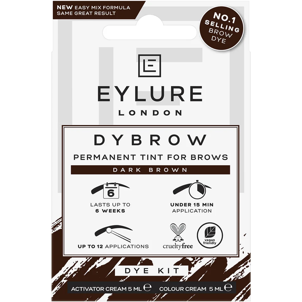 Eylure Dybrow Brow Dye - Dark Brown Image 1