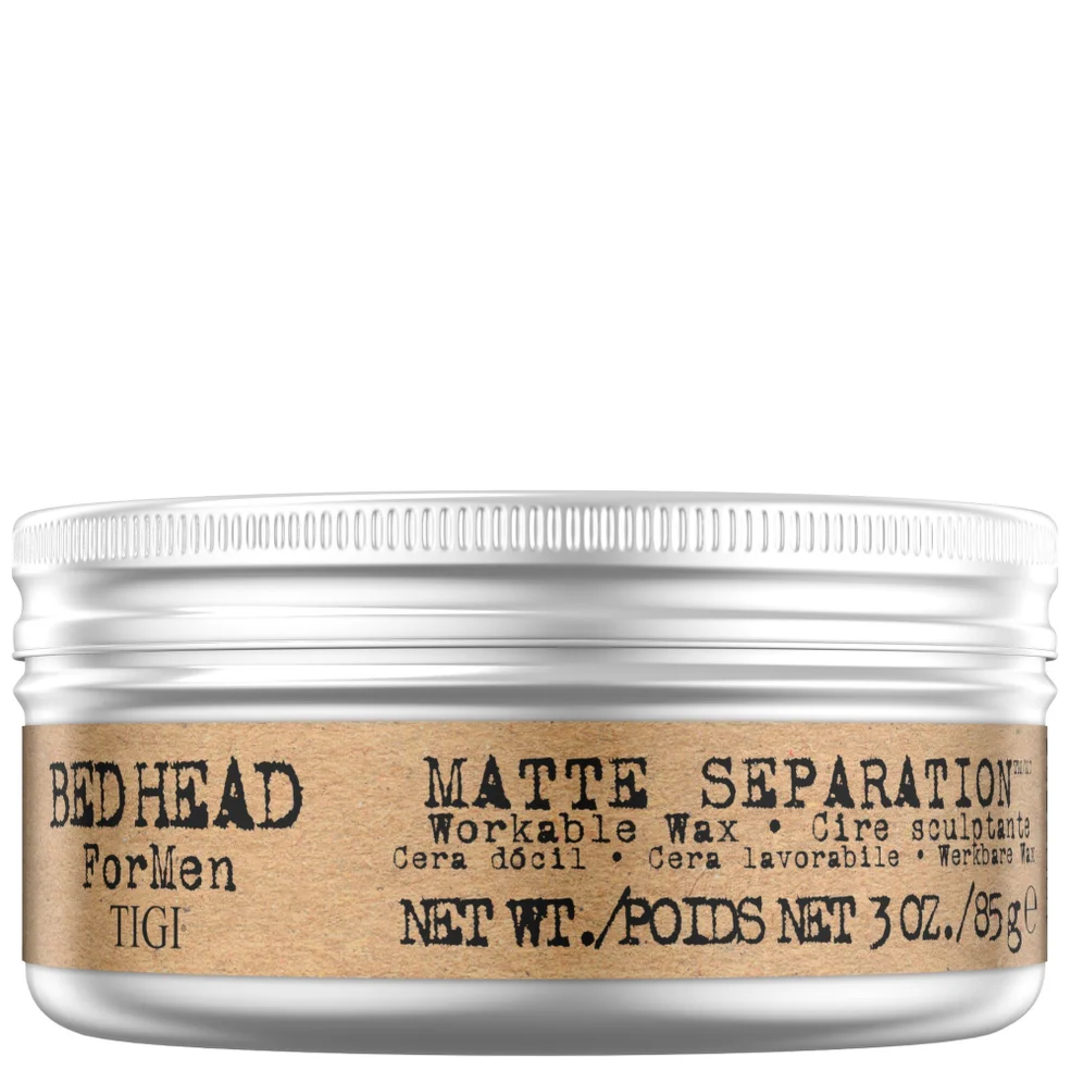 TIGI Bed Head for Men Matte Separation Workable Wax (85g) Image 1