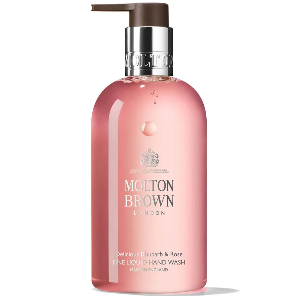 Molton Brown Delicious Rhubarb and Rose Fine Liquid Hand Wash (300ml) Image 1