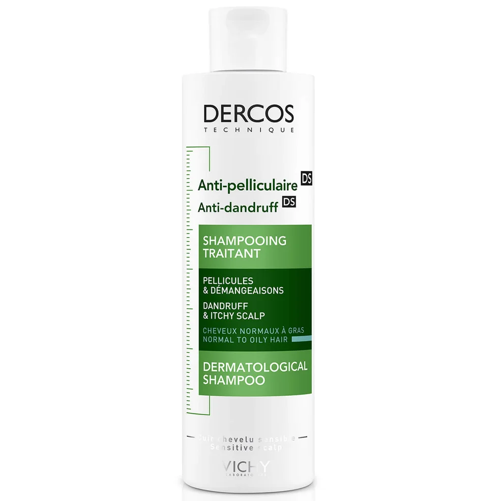 VICHY Dercos Anti-Dandruff Purifying Scalp Shampoo for Normal to Oily Hair 200ml Image 1