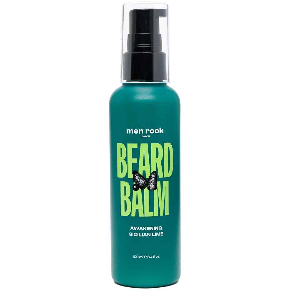 Men Rock Sicilian Lime and Caffeine Awakening Beard Balm Image 1