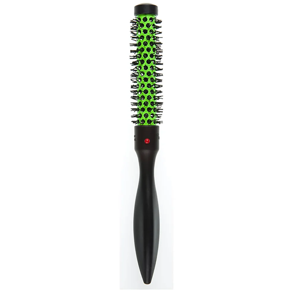 Denman D70 Extra Small ThermoCeramic Curling Brush - Neon Green Image 1