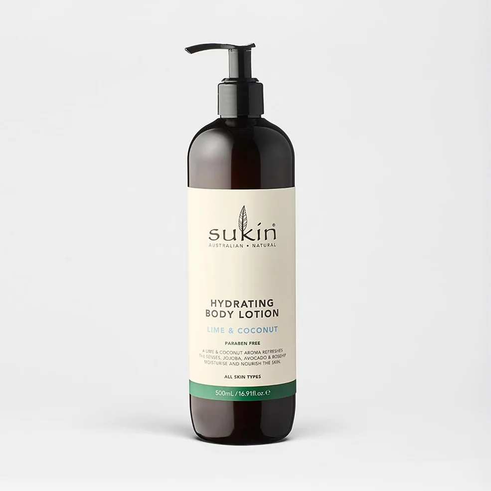 Sukin Hydrating Lime & Coconut Body Lotion 500ml Image 1