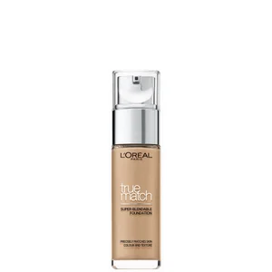 L'Oréal Paris True Match Liquid Foundation with SPF and Hyaluronic Acid 30ml (Various Shades) - Shade 4.5W